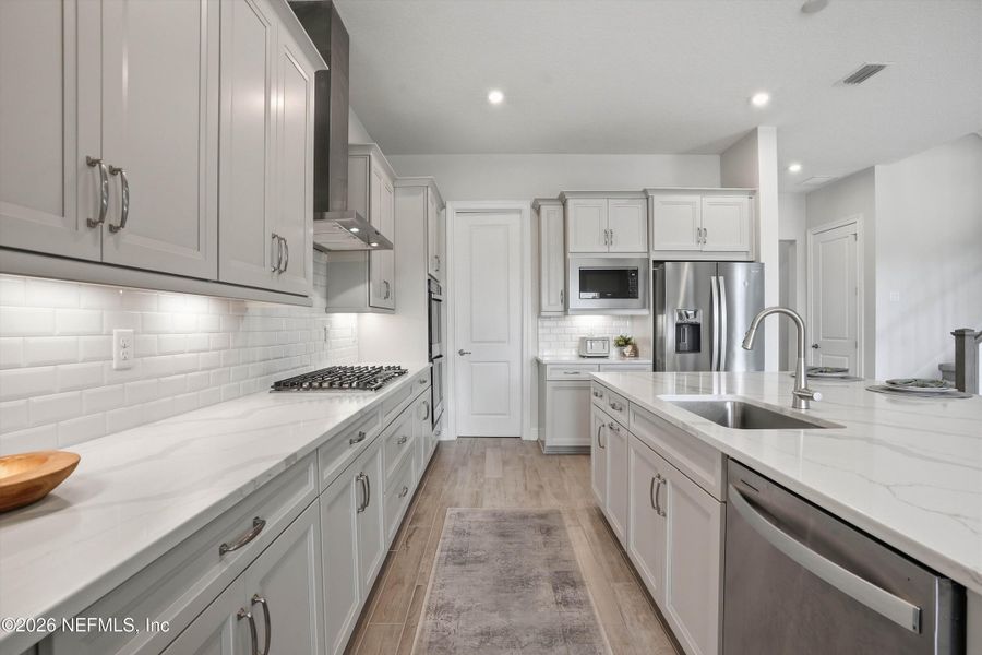 Furnished interior view inside a new home in RiverTown, St. Johns (Image 8).