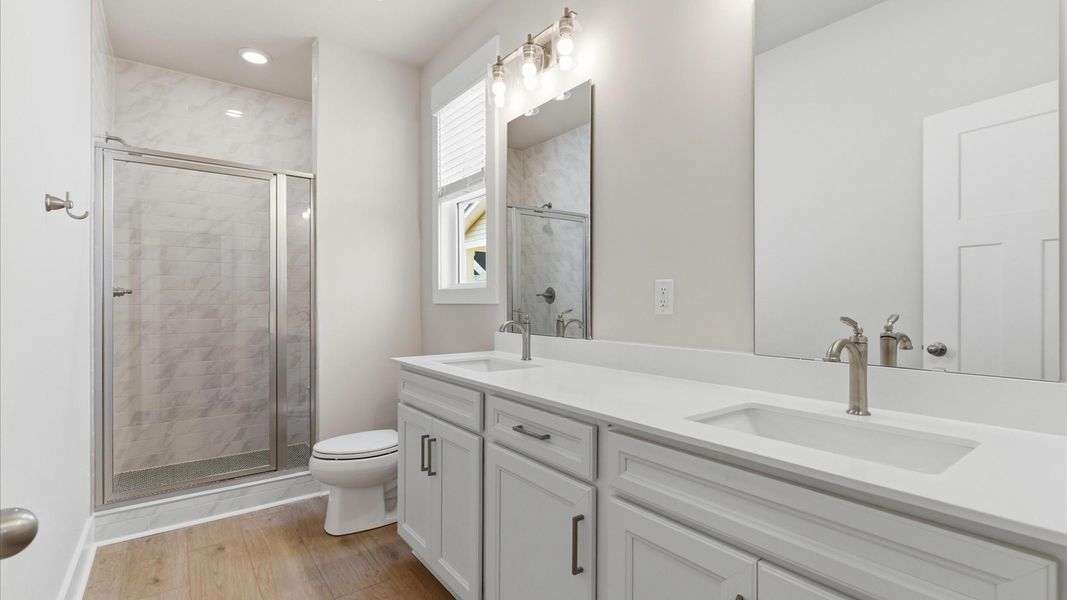 Furnished interior view inside a new home in Walnut Ridge, Inman (Image 19).