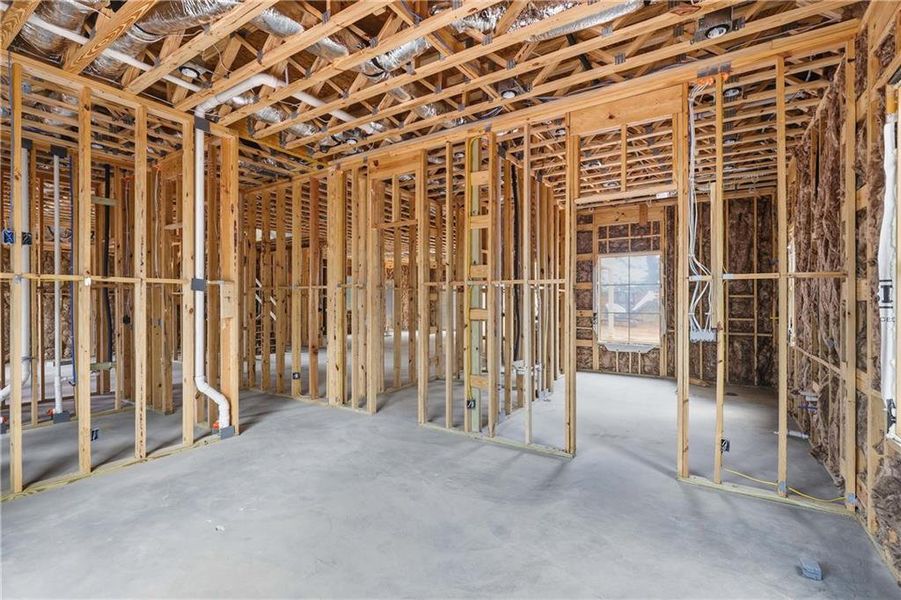 In-progress construction of a new home in , Atlanta, GA (Image 20).