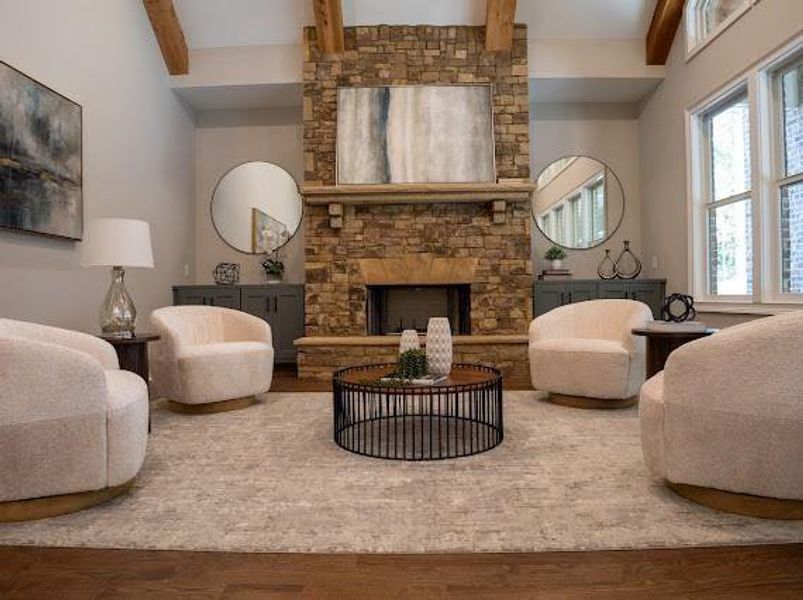 Furnished interior view inside a new home in , Athens (Image 8).