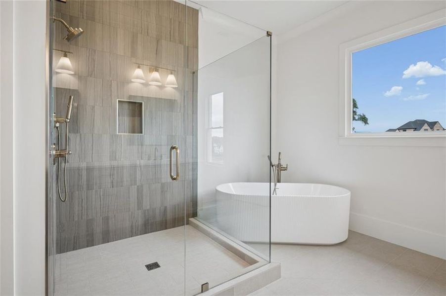 Furnished interior view inside a new home in , Bogart (Image 14).