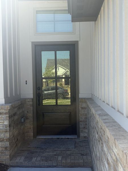 Exterior details and patio area of a home in Craftsman's Corner, Cleburne (Image 3). Exterior details and patio area of a home in Craftsman's Corner, Cleburne (Image 3).