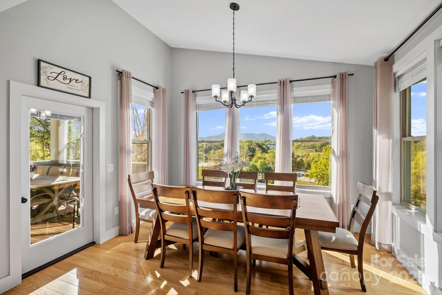Furnished interior view inside a new home in , Asheville (Image 6). Furnished interior view inside a new home in , Asheville (Image 6).