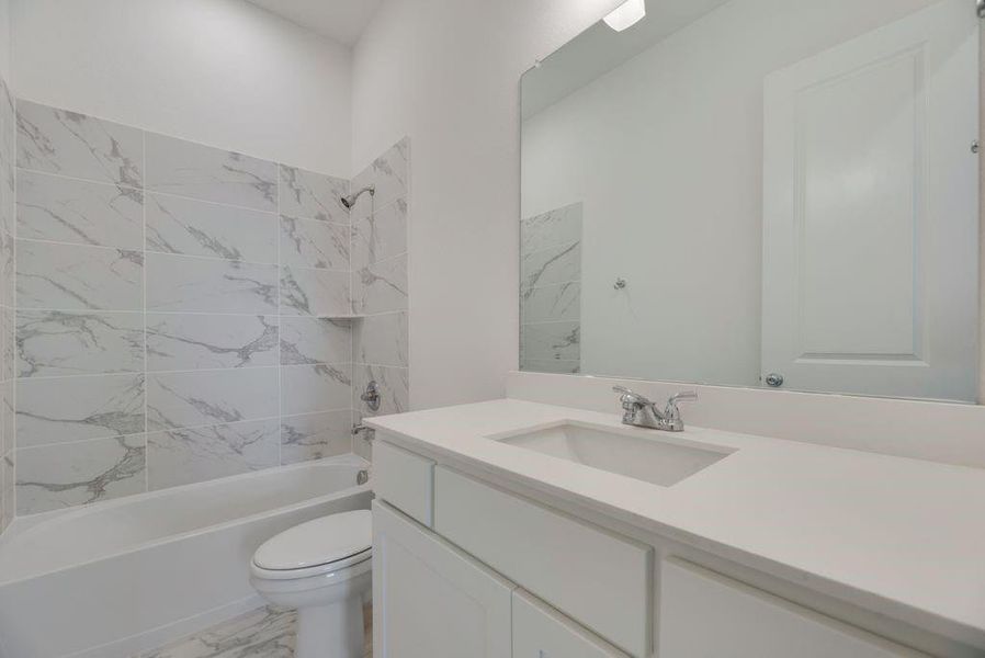 Furnished interior view inside a new home in Solterra Texas, Mesquite (Image 14).