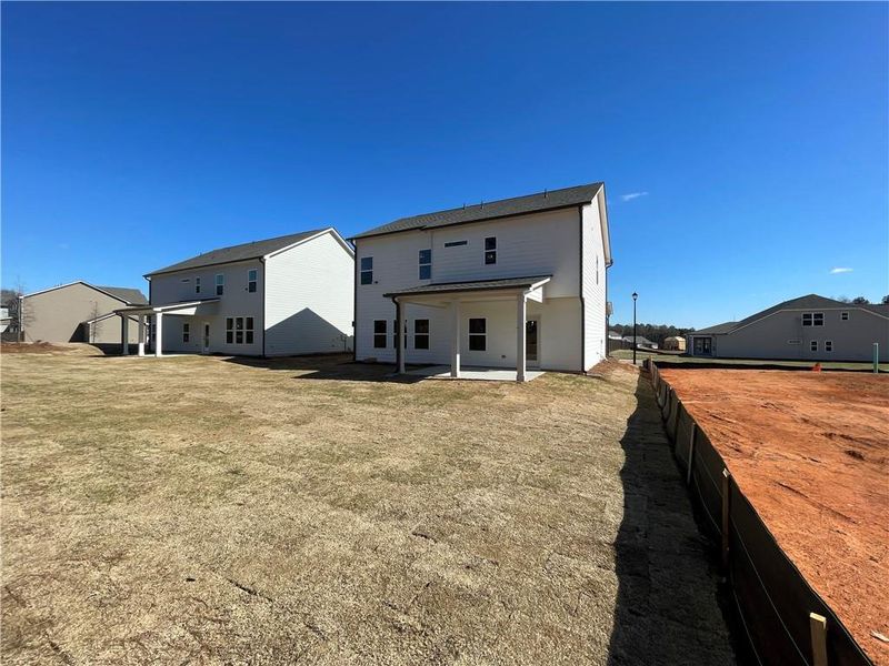 Exterior details and patio area of a home in Summerlin, Winder (Image 3).