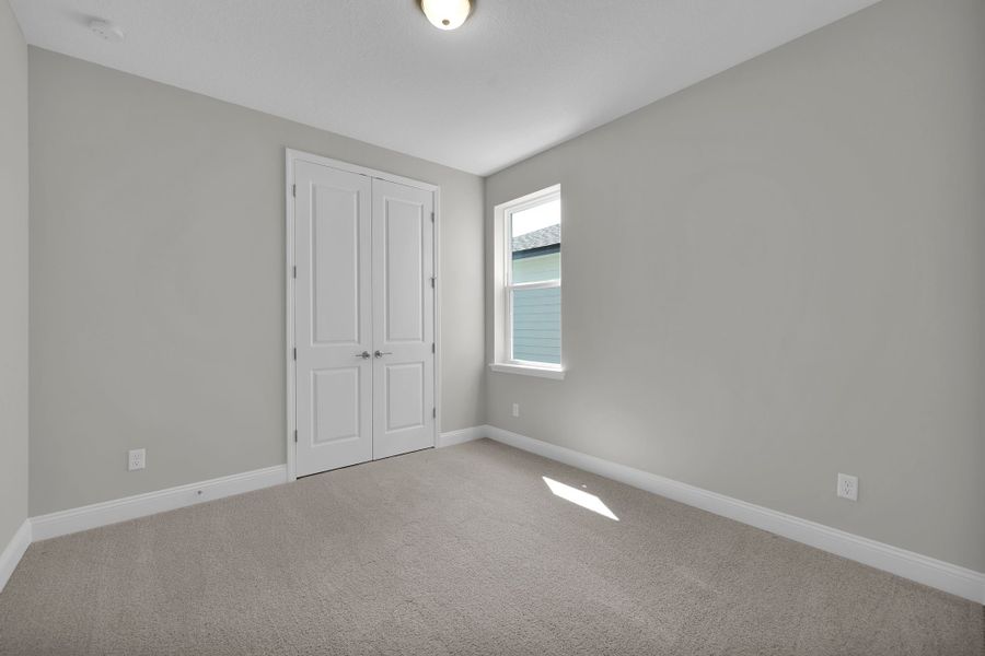 Representative unfurnished interior of a home built from the Naples by Riverside Homes in Mariposa at EverRange, Jacksonville (Image 35).