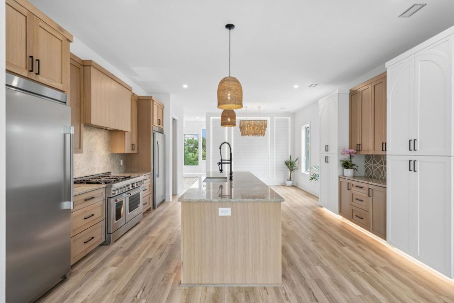 Furnished interior view inside a new home in , Folly Beach (Image 12).