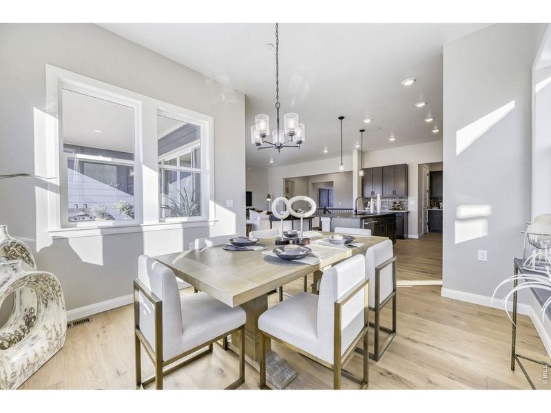 Furnished interior view inside a new home in , Broomfield (Image 30).