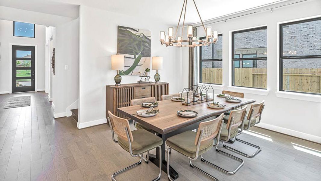 Furnished interior view inside a new home in Trillium, Richmond (Image 19).