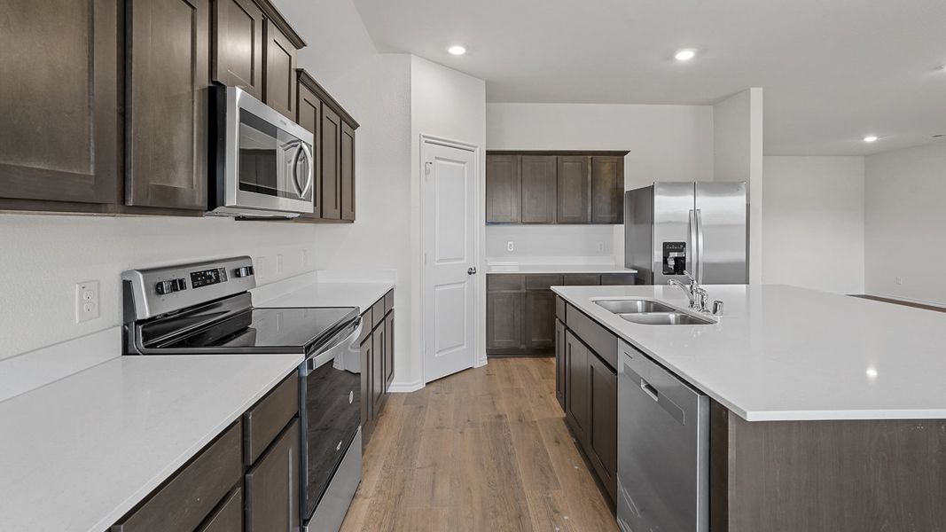Furnished interior view inside a new home in Waverly Estates, Josephine (Image 11).