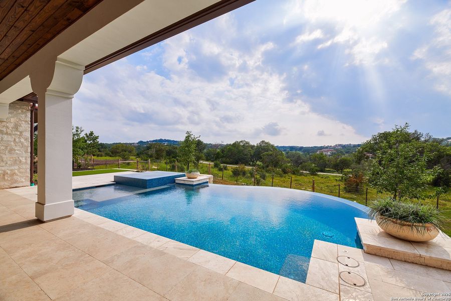 Exterior details and patio area of a home in , Boerne (Image 20).