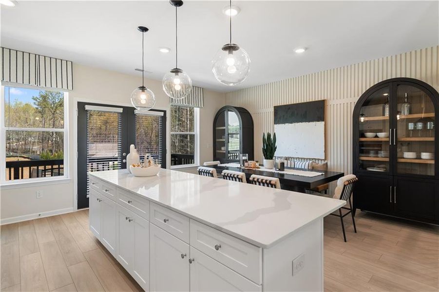 Furnished interior view inside a new home in Daybreak, Newnan (Image 10).