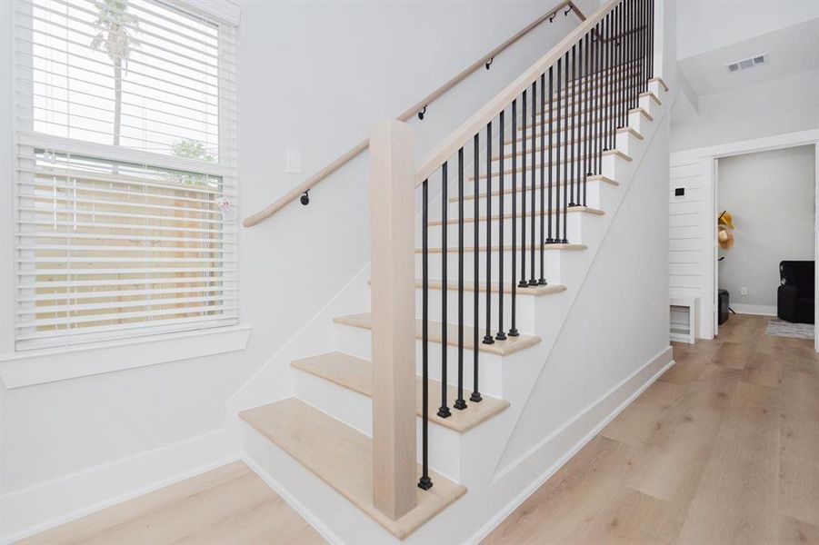 Say goodbye to carpet as luxury vinyl flooring graces every corner of this home, combining style with easy maintenance.