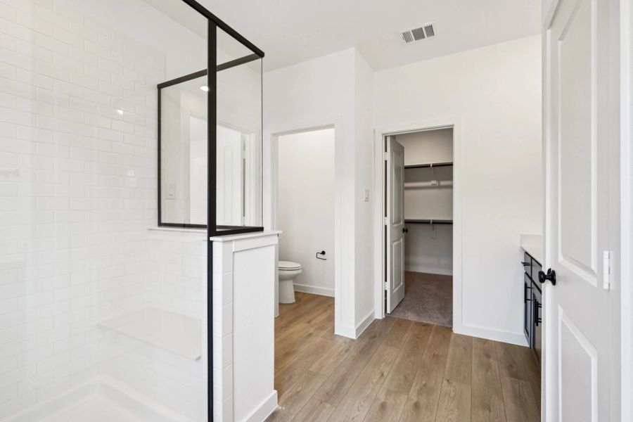 Primary Bathroom featuring the Minimalist Collection Primary Bathroom featuring the Minimalist Collection