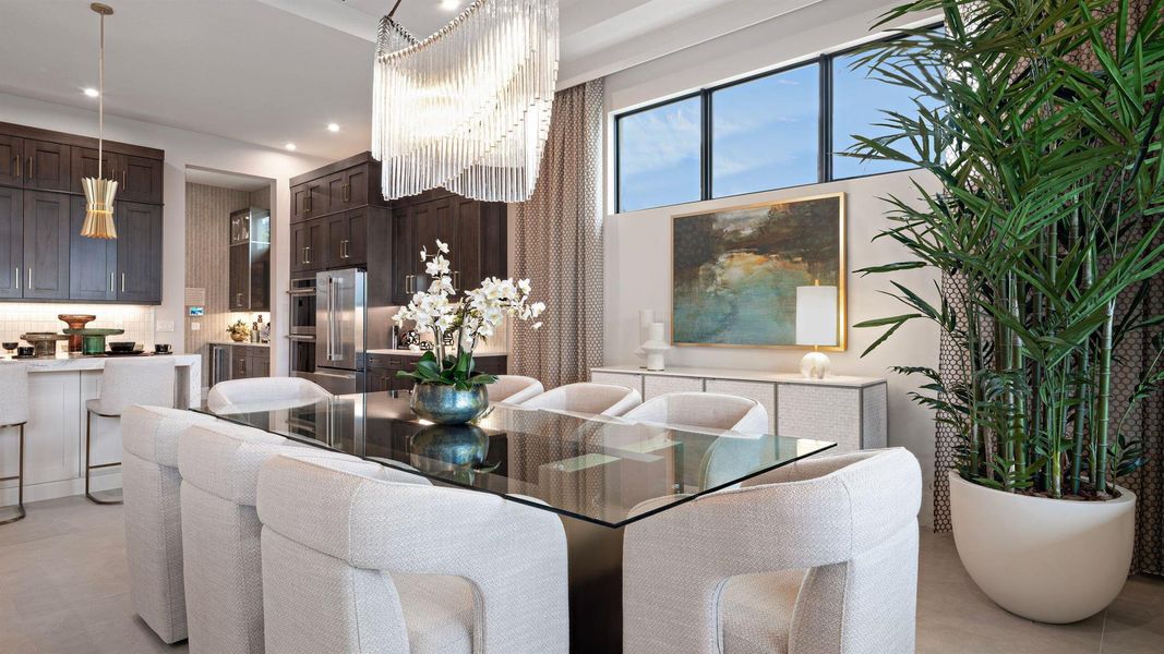 Furnished interior view inside a new home in L'Ambiance at Avenir, Palm Beach Gardens (Image 40). Furnished interior view inside a new home in L'Ambiance at Avenir, Palm Beach Gardens (Image 40).