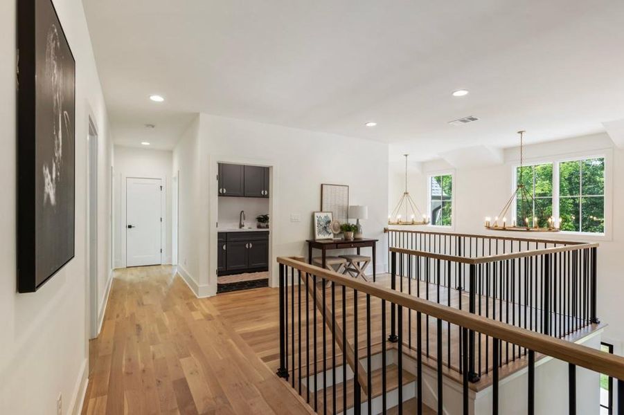Furnished interior view inside a new home in , Milton (Image 8).