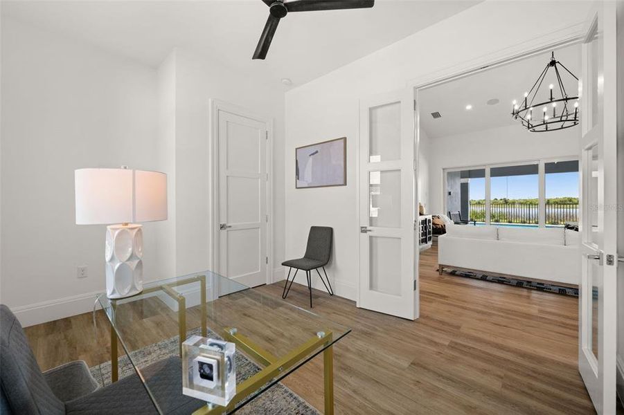 Furnished interior view inside a new home in , Punta Gorda (Image 6). Furnished interior view inside a new home in , Punta Gorda (Image 6).