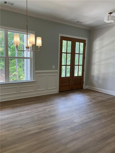 Spacious, unfurnished interior of a new home in , Ball Ground (Image 35). Spacious, unfurnished interior of a new home in , Ball Ground (Image 35).