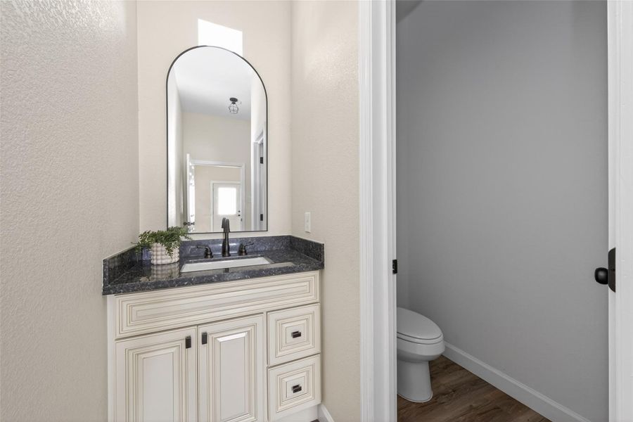 Furnished interior view inside a new home in , Huffman (Image 11).
