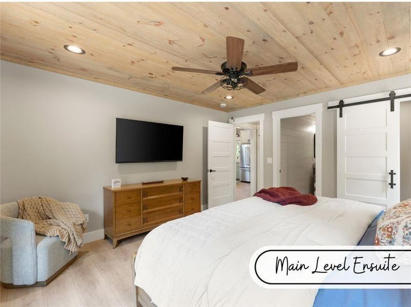 Furnished interior view inside a new home in , Mineral Bluff (Image 4).