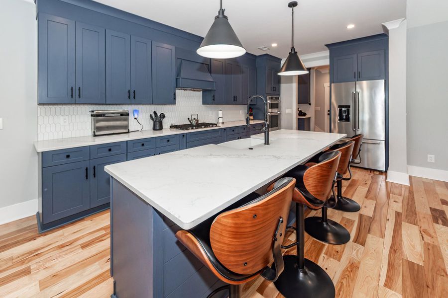 Furnished interior view inside a new home in , Charleston (Image 14).
