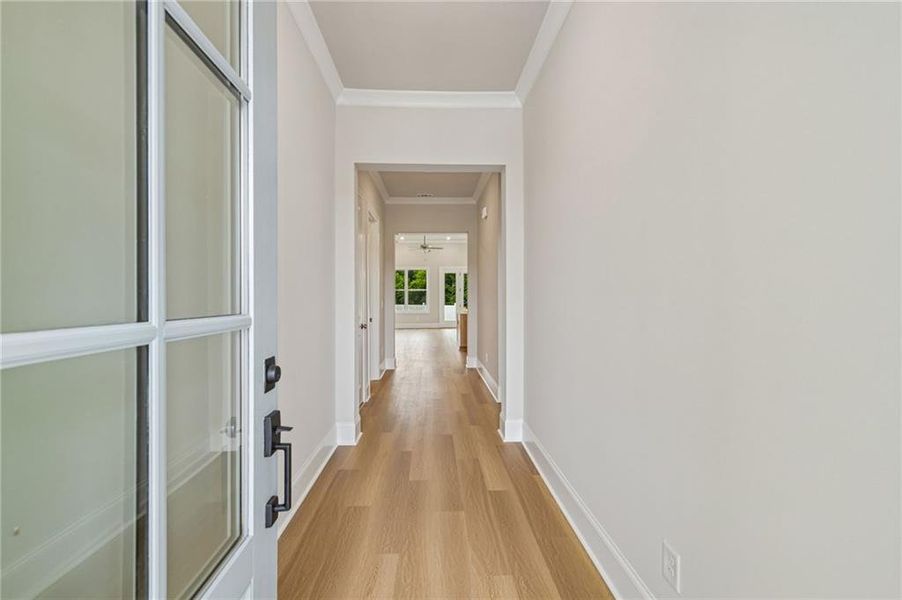 Spacious, unfurnished interior of a new home in Aberdeen, Hoschton (Image 22). Spacious, unfurnished interior of a new home in Aberdeen, Hoschton (Image 22).