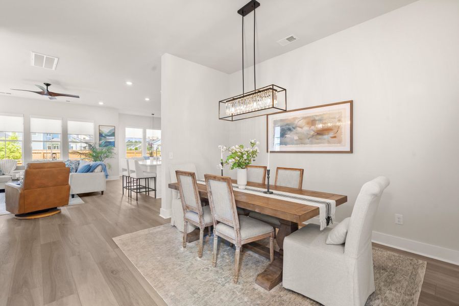 Furnished interior view inside a new home in Carnes Crossroads, Summerville (Image 13).