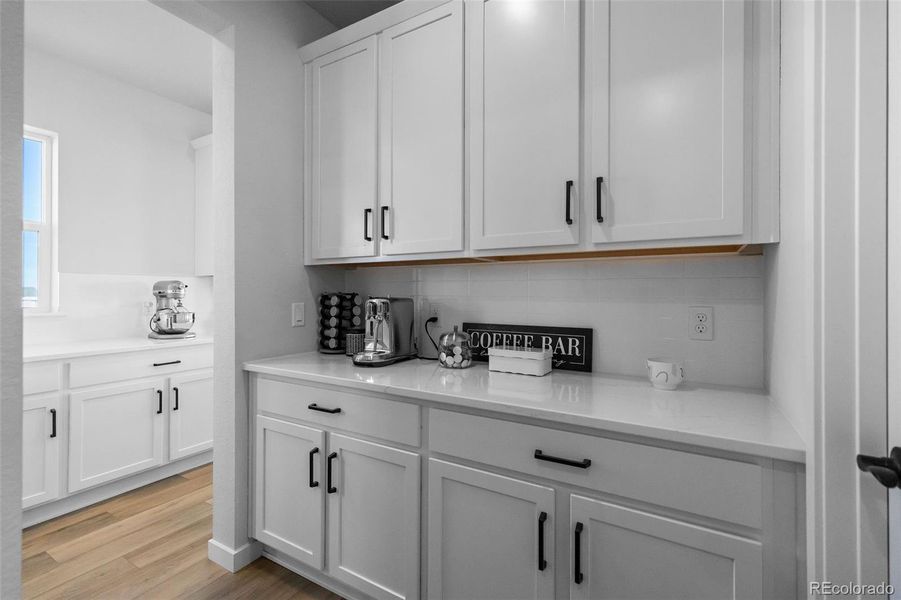 Furnished interior view inside a new home in Trails at Smoky Hill, Parker (Image 38).