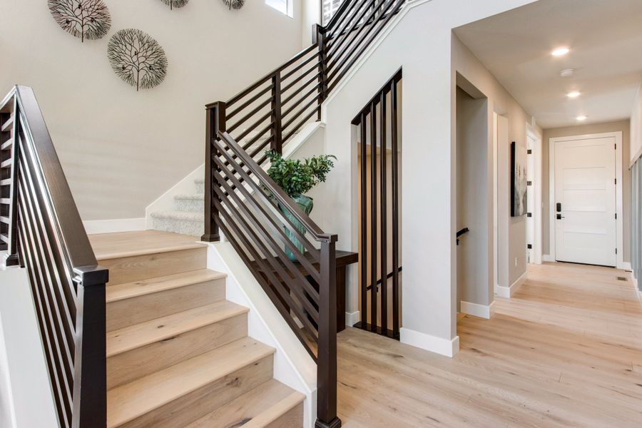 Representative furnished interior of a home built from the The Torin by Tri Pointe Homes in Cordovan, Firestone (Image 19). Representative furnished interior of a home built from the The Torin by Tri Pointe Homes in Cordovan, Firestone (Image 19).