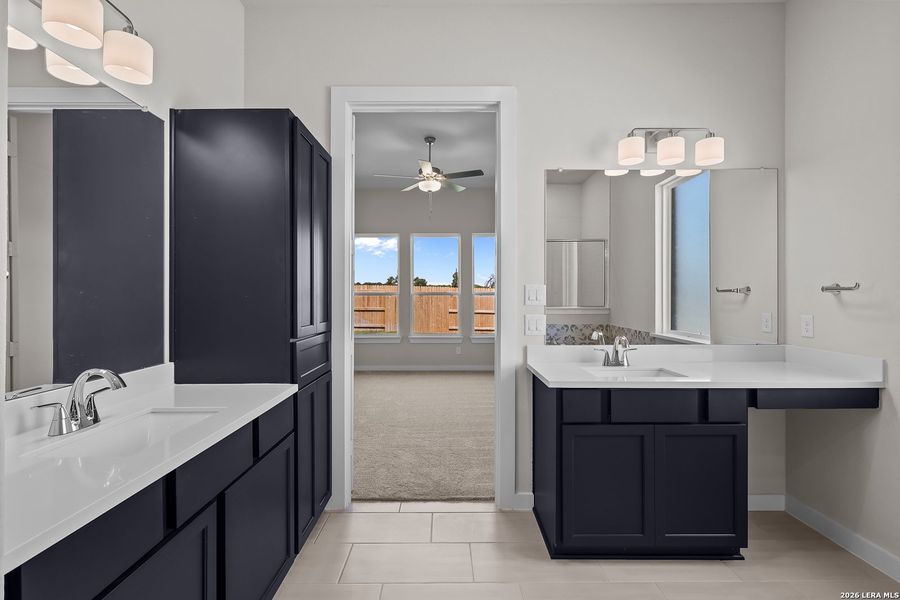 Furnished interior view inside a new home in Buffalo Crossing, Cibolo (Image 17).