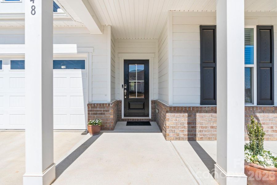 Exterior details and patio area of a home in , Sherrills Ford (Image 26).