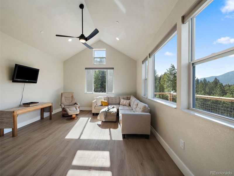 With an abundance of natural light and stunning views.