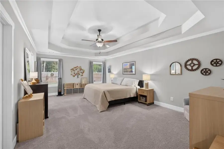 Furnished interior view inside a new home in , Winder (Image 12).