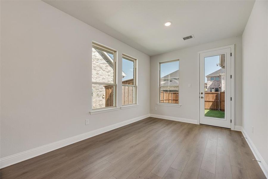Spacious, unfurnished interior of a new home in Arbors at Legacy Hills, Celina (Image 27). Spacious, unfurnished interior of a new home in Arbors at Legacy Hills, Celina (Image 27).