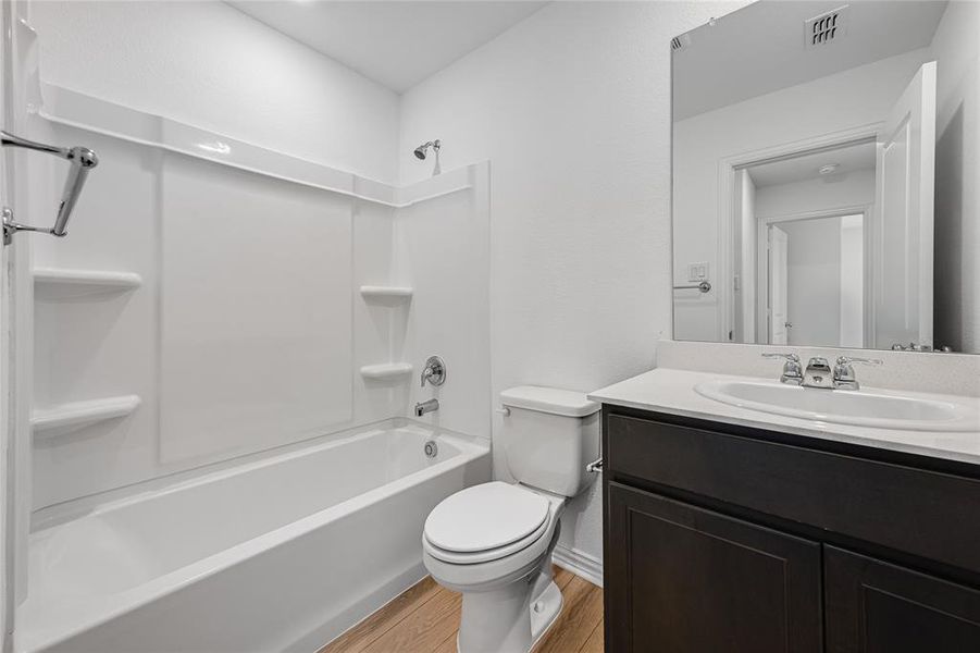 Furnished interior view inside a new home in River Ridge, Crandall (Image 9). Furnished interior view inside a new home in River Ridge, Crandall (Image 9).