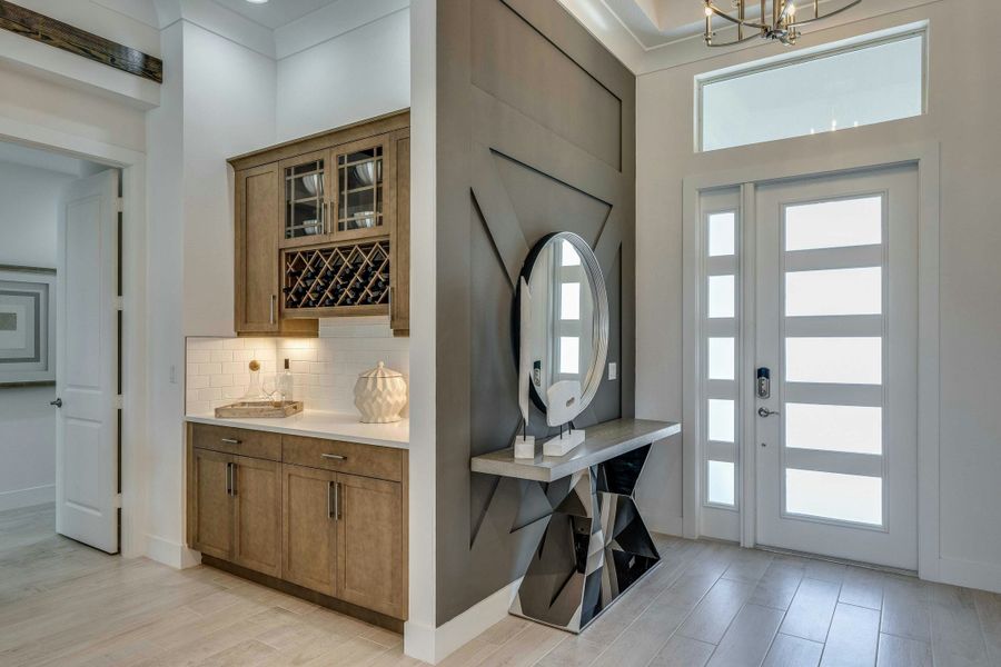 Representative furnished interior of a home built from the Tavvo by GHO Homes in Bent Pine Preserve, Vero Beach (Image 5).