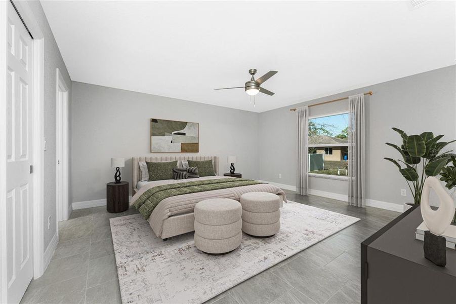 Furnished interior view inside a new home in , North Port (Image 16). Furnished interior view inside a new home in , North Port (Image 16).