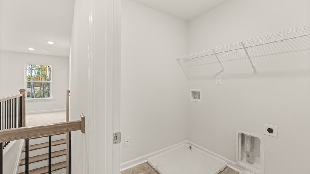 Representative unfurnished interior of a home built from the Summit by D.R. Horton in The Gates at Pates Creek, Hampton (Image 36).