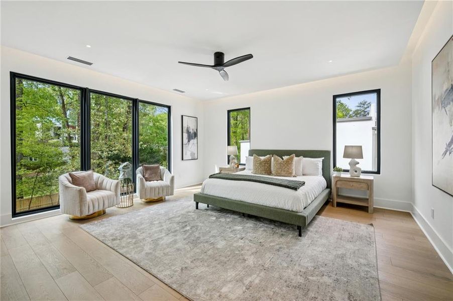 Furnished interior view inside a new home in , Brookhaven (Image 48).