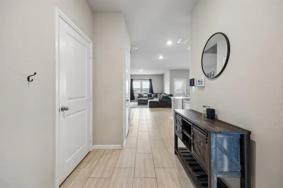 Furnished interior view inside a new home in River's Edge, Fort Worth (Image 5).