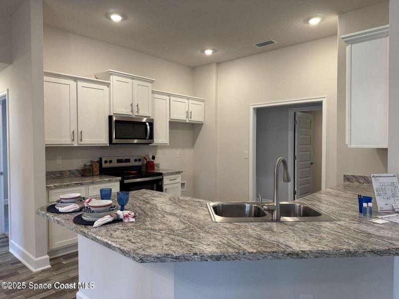 Furnished interior view inside a new home in Sebastian Highlands, Sebastian (Image 5).