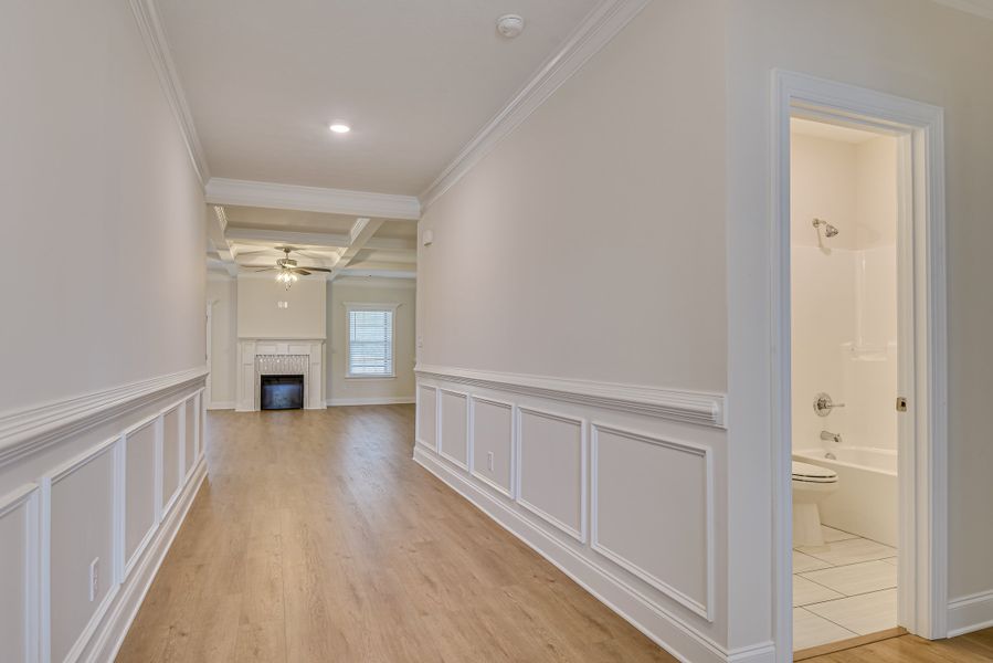 Spacious, unfurnished interior of a new home in The Sanctuary, Aiken (Image 19). Spacious, unfurnished interior of a new home in The Sanctuary, Aiken (Image 19).