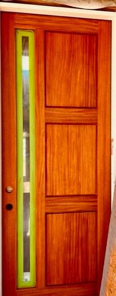 9 ft Mahagany Front Door