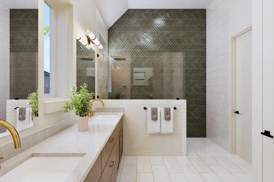 The Alberta - Owner's Bath