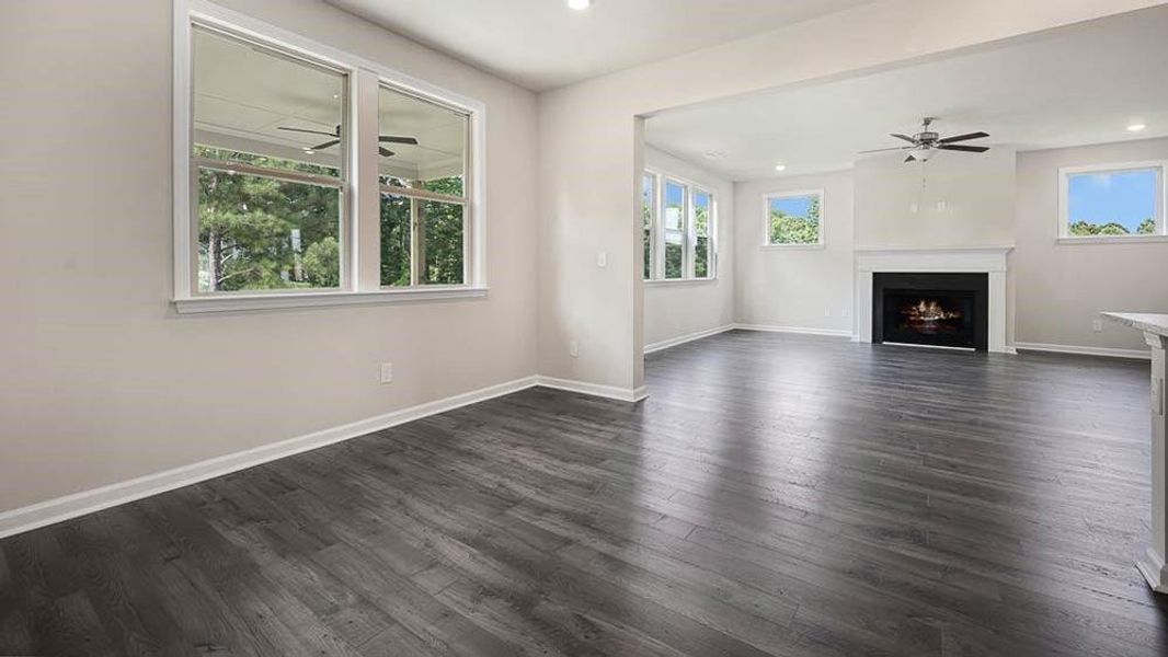 Spacious, unfurnished interior of a new home in Stratford Hills, Ball Ground (Image 17). Spacious, unfurnished interior of a new home in Stratford Hills, Ball Ground (Image 17).