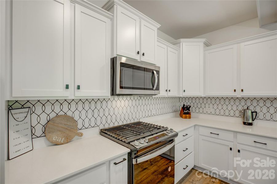 Furnished interior view inside a new home in , York (Image 18).