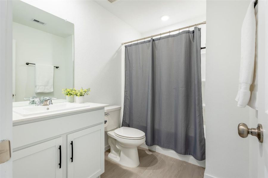 Furnished interior view inside a new home in Tavola, New Caney (Image 17).
