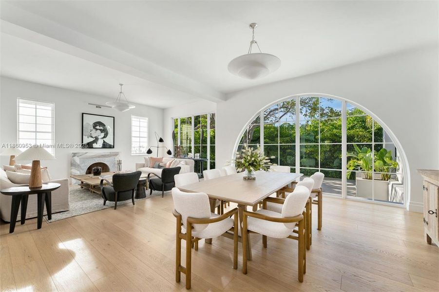 Furnished interior view inside a new home in , Key Biscayne (Image 13). Furnished interior view inside a new home in , Key Biscayne (Image 13).