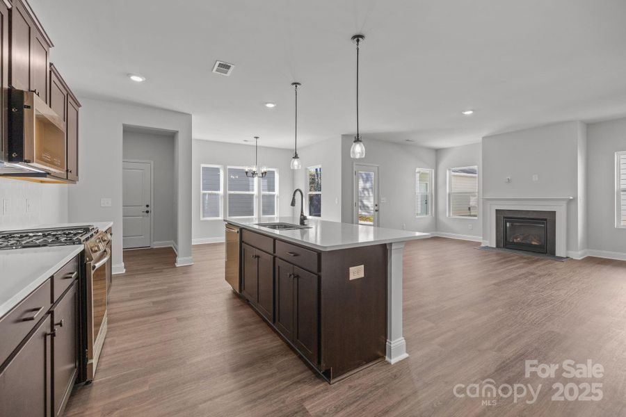 Furnished interior view inside a new home in Arbor Village, Matthews (Image 10).