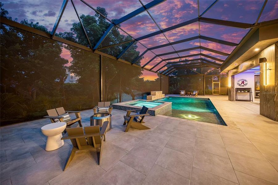 Exterior details and patio area of a home in , Sarasota (Image 26). Exterior details and patio area of a home in , Sarasota (Image 26).